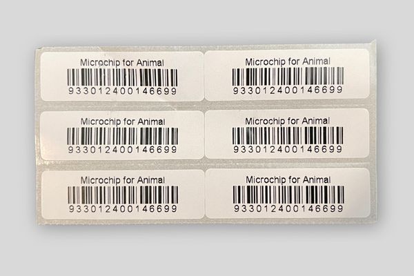 microchip number