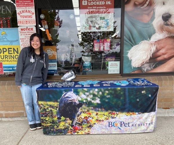 BC SPCA Tri-Cities x Bosleys microchip scanning