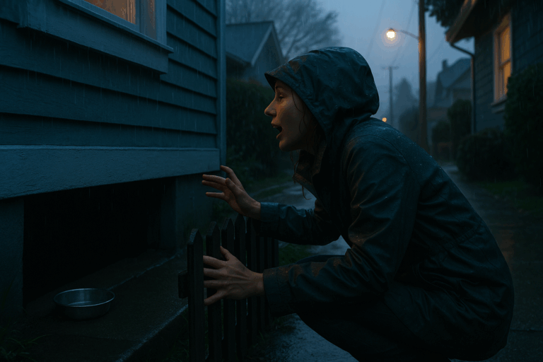 Looking for Lost Cat Taco in the Rain - BC Pet Registry